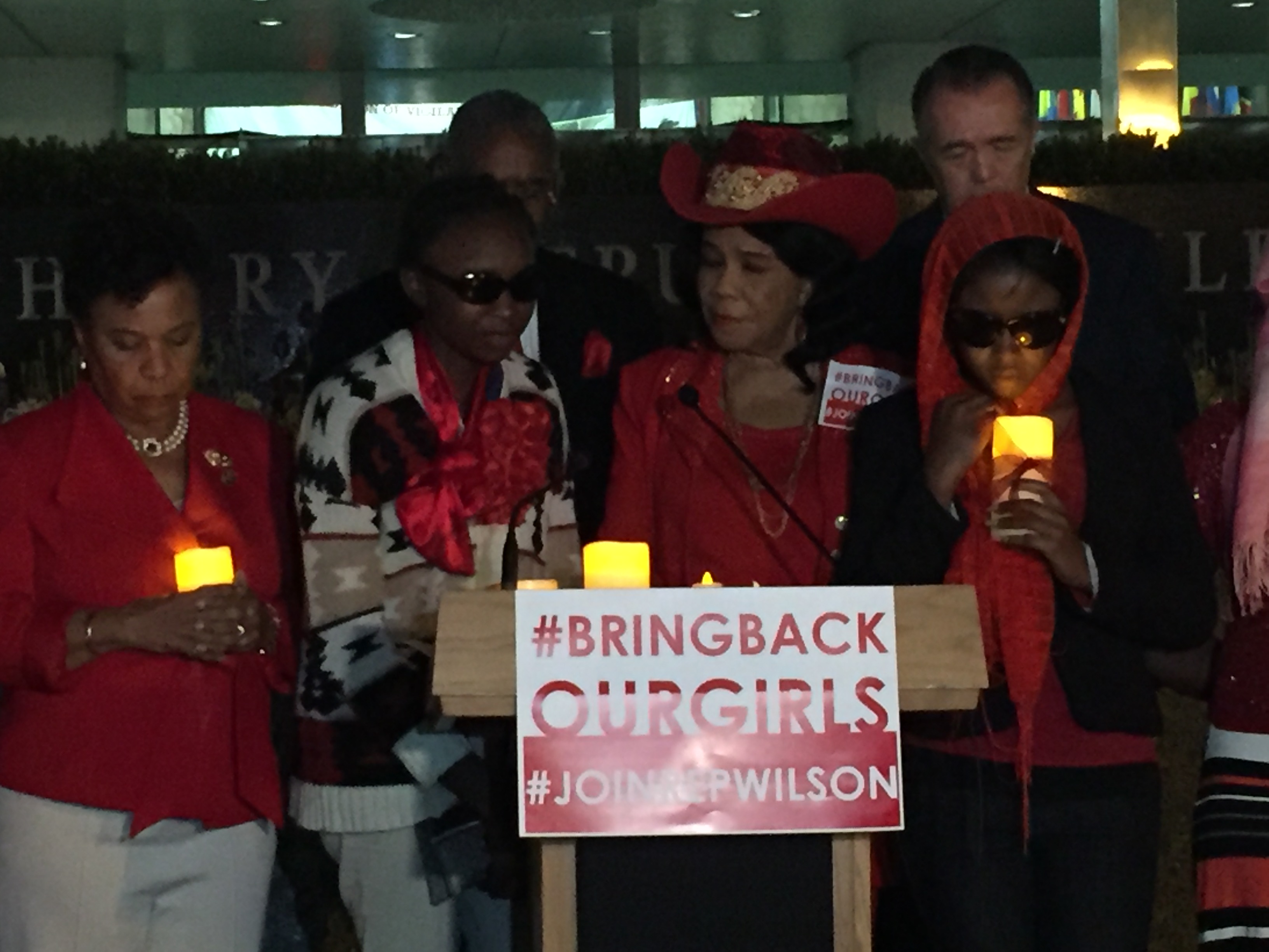 #Bringback Our girls  #JoinRepWilson